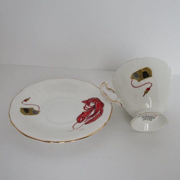 antique cup & saucer set - Picture 4 of 7